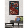 Trends International Lantern Press - Yachats, Oregon, Octopus Mosaic Framed Wall Poster Prints - 2 of 4