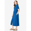 Woman Within Plus Size Snap-Front Dress - 4 of 4