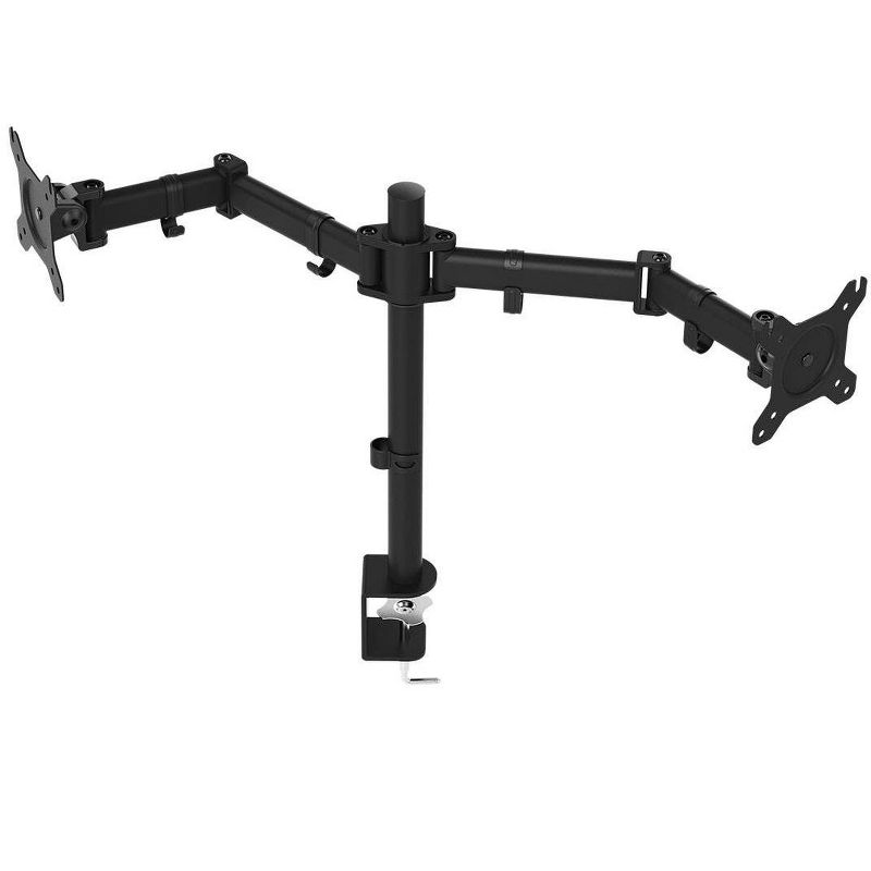 Monoprice Essential Dual Monitor Articulating Arm Desk Mount | 180° Swivel, 360° Rotation, 2 of 7