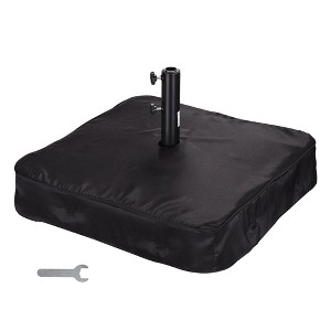 Yescom 29"x29"x17"Patio Umbrella Stand Cross Base Parasol Holder Sand Bag - 1 of 4