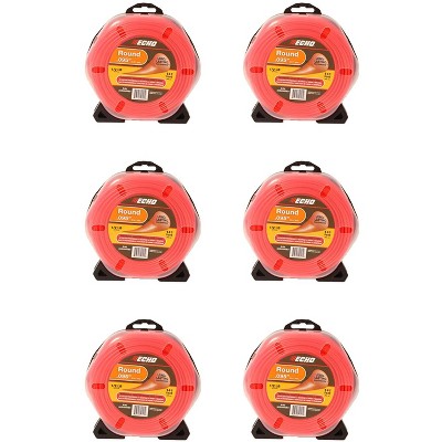 Echo Genuine 6-Pack of 1/2 Lb Donut .095" (dia.) Round Trimmer Line 305095053-6PK