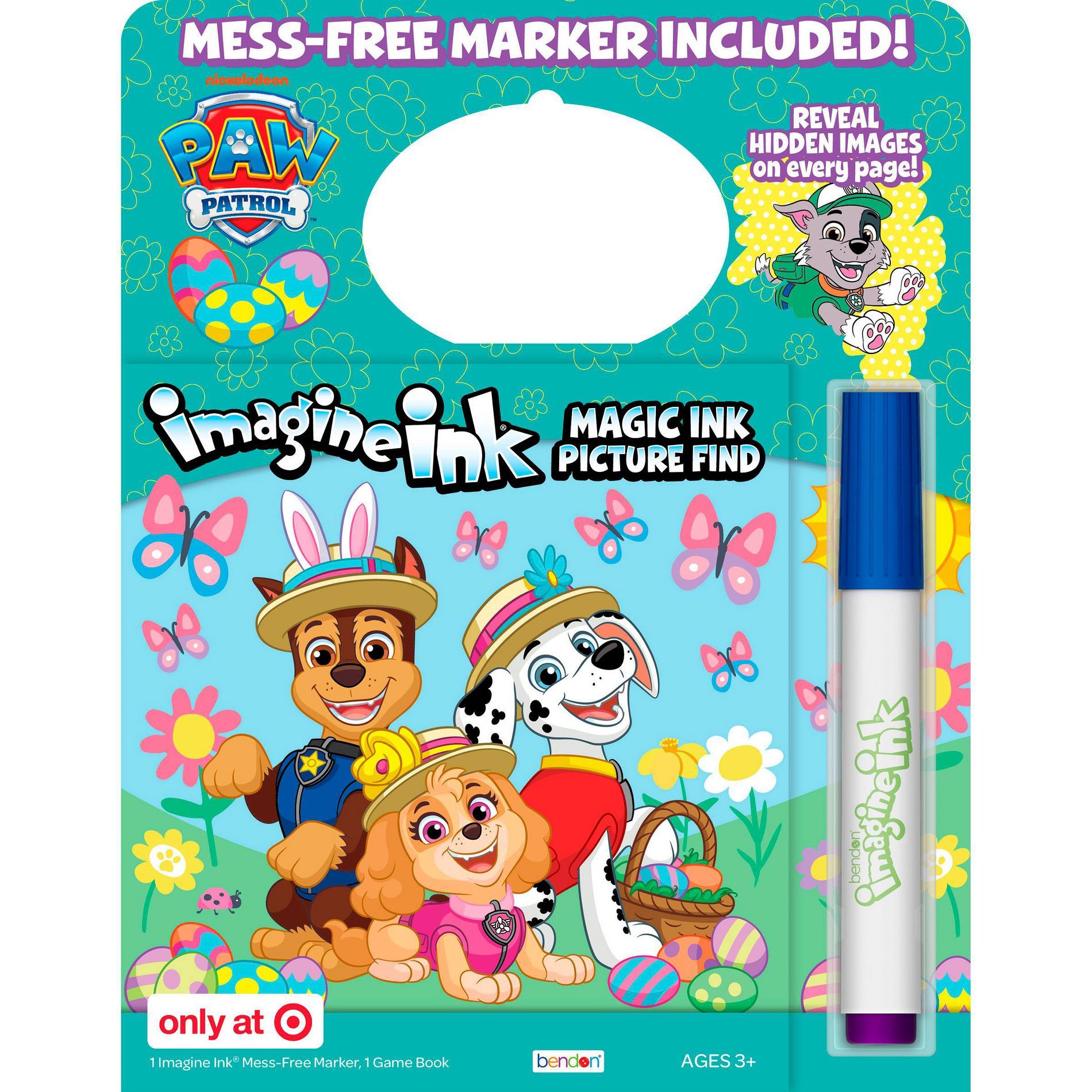 PAW Patrol Easter Imagine Ink Reveal Book
