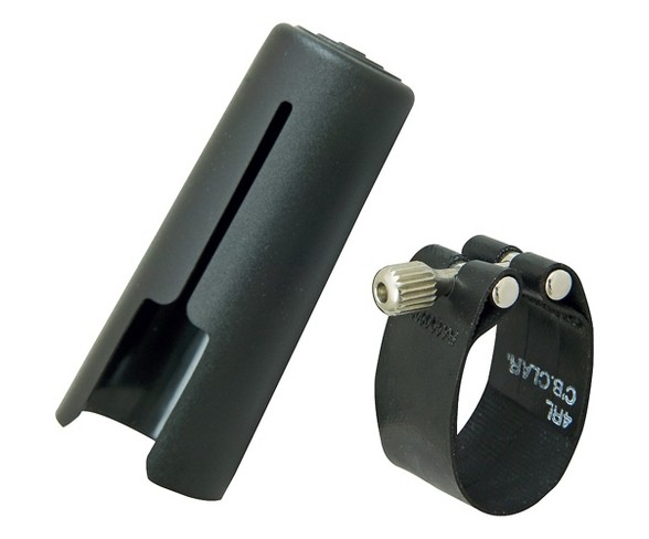 Rovner Dark Contra-Bass Clarinet Ligature and Cap