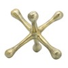 Sagebrook Home Metal Jacks Abstract Sculpture for Room, Bedroom or Office Decor, Aluminum - 3 of 4