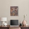 Art Remedy Clay vase with tulips and other flowers Classical vintage floral vase wall art Framed - 2 of 4