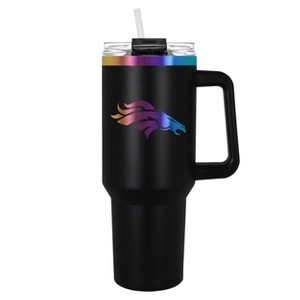 NFL Denver Broncos Black Radiance Colossus Travel Mug - 40oz - 1 of 4