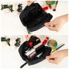 Unique Bargains Large Capacity Makeup Bag 6.89"x2.36"x4.33" 1 Pc - 2 of 4