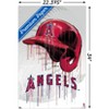 Trends International MLB Los Angeles Angels - Drip Helmet 22 Unframed Wall Poster Prints - 3 of 4
