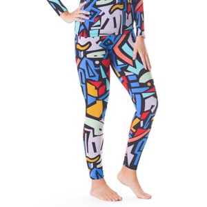 Rocky Women's Thermal Bottoms Long Johns Underwear Pants Fleece Lined Base Layer Pants, Tagless Insulated For Outdoor Ski Warmth/Extreme Cold Leggings - 1 of 4