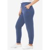 Woman Within Plus Size Better Fleece Jogger Sweatpant - 4 of 4