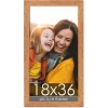 PosterPalooza | Panoramic Shabby Chic Orange Picture Frame - UV Acrylic, Foam Board Backing, Hanging Hardware - 2 of 4