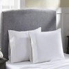 Perthshire Platinum Concepts 800 Thread Count Solid Sateen Sheet - 4 Piece Set - White - 2 of 4