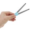 Unique Bargains Stainless Steel Multifunctional Nail File Manicure Tool 6 Pcs - 4 of 4