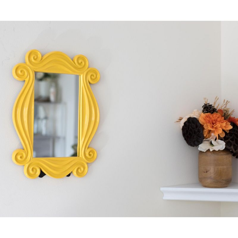 Ukonic Friends TV Show Yellow Peephole Frame Door Mirror Replica | 15 x 11 Inches, 5 of 8