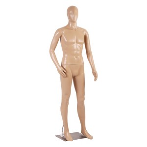 BestMassage Male/Female Mannequin Manikin Dress Full Body Mannequin Stand Form with 360° Adjustable Head Arms and Legs - 1 of 4