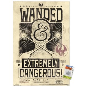 Trends International Fantastic Beasts And Where To Find Them - Wanded - Extremely Dangerous Unframed Wall Poster Prints - 1 of 4