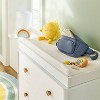 Muslin Waffle Changing Pad Cover - Cream - Cloud Island™ - 2 of 3