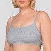 Fruit of the Loom Women's Spaghetti Strap Cotton Sports Bra 3-Pack - 3 of 4