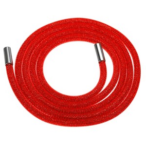 Unique Bargains Round Bling Rhinestone Tube Rope for Sneakers Sweaters - 1 of 4