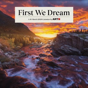 Trends International 2026 First We Dream 12"x12" Wall Calendar - 1 of 4