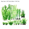 Unique Bargains Aquarium Fish Tank Plastic Plants Decor Kit 1 Set - 4 of 4