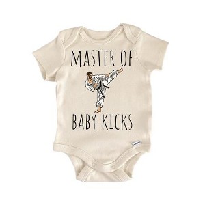Karate Martial Arts Belt - Baby Boy Girl Clothes Infant Onesie® Funny Cute Newborn GS1 - 1 of 1
