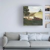 Trademark Fine Art - Winslow Homer  Homer's Sheep Countryside III Canvas Art - 2 of 4