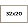 PosterPalooza | Classic Modern Silver Picture Frame - UV Acrylic, Backing Board, Hanging Hardware Included - 2 of 4