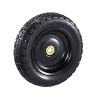Gorilla Carts No Flat Replacement Wheel, Pneumatic Flat Free Cart Tires for Utility Garden Cart, Wheelbarrow, Dolly, and Wagon - 2 of 4
