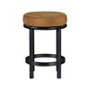 Meridian Furniture,Monette Saddle Velvet Counter Stool - 2 of 4