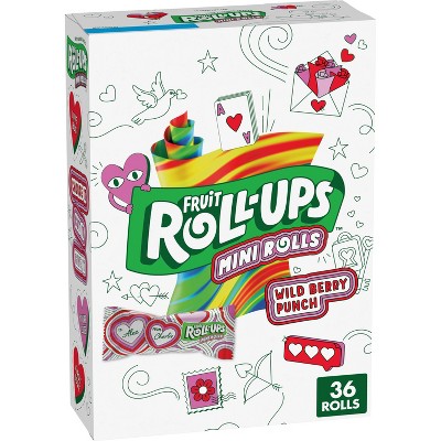 Fruit Roll Up Valentine's Snack - 13.3oz/36ct