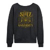 Women's - Wicked - Shiz University Lightweight French Terry Wide Neck Long Sleeve Graphic Shirt - 2 of 4
