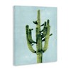 Stupell Industries Desert Cactus over Pastel Blue Canvas Art - 2 of 4