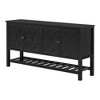 XIYUYEU Modern Console Table with Storage Cabinets,Functional Sofa Table for Living Room,Hallway,Entryway,Study - 3 of 4