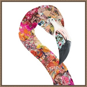Amanti Art Flamingo Party I by Gina Ritter Canvas Wall Art Print Framed 22 x 22-in. - 1 of 4