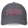 NCAA Montana Grizzlies Cotton Twill Snapback Hat: Adjustable Gray Baseball Cap - 2 of 4