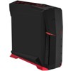 SilverStone Technology Black & Red Revolutionary 90 degree motherboard mounting 2.5 / 3.5 HDD x4 Support ATX class MB PS2 class PSU side window - 3 of 4