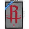 Trends International NBA Houston Rockets - Logo 25 Framed Wall Poster Prints - 3 of 4