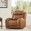 Spruce & Spring Leather Dual-Motor Power Lay Flat Recliner with Power Headrest - 2 of 4