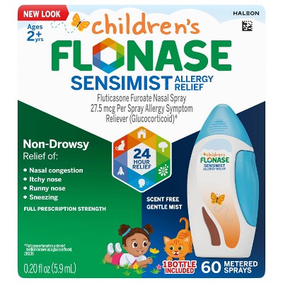 Children's Flonase Sensimist Allergy Relief Nasal Spray - Fluticasone Furoate - 0.2 fl oz