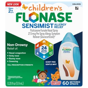 Children's Flonase Sensimist Allergy Relief Nasal Spray - Fluticasone Furoate - 0.2 fl oz - 1 of 4