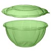 Eco-Products 32 Salad Bowl with Lid Eco-Products Compostable Green PLA - Case of 150 - 2 of 2