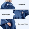 Catalonia Hooded Wearable Blanket for Adult Women Men, Fleece Wrap Blanket Cape with Hood | Warm, Soft, Cozy, Snuggly | Comfort Gift - 2 of 4