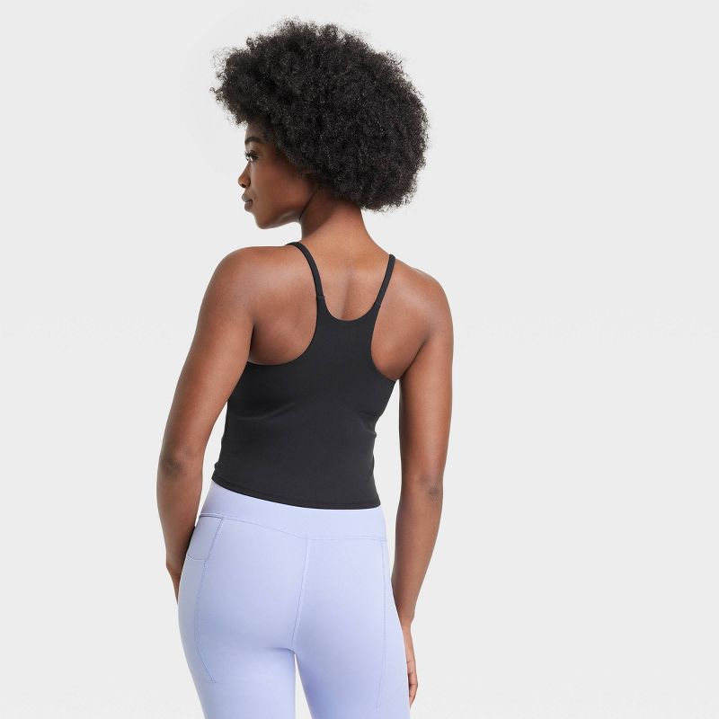 Women's Everyday Soft Cami Cropped Tank Top - All In Motion™, 2 of 6