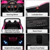 Kids Ride On Car, 24V Ride On UTV, Battery Powered Electric Off-Road UTV Car w/Remote Control, 200W Motor, Spring Suspension, LED Headlights - 2 of 4