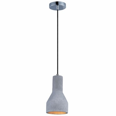 Maxim Lighting Crete 1 - Light Pendant in  Polished Chrome