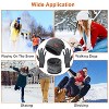 NPolar Winter Knitted Hat Scarf Gloves 3Pcs Winter Warm Beanie and Touch Screen Gloves Scarf Set for Men Women - 4 of 4