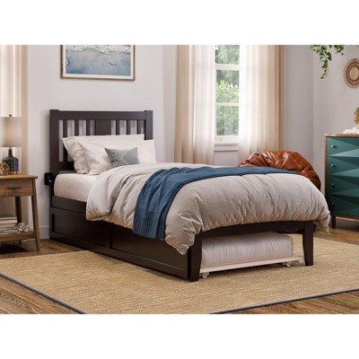 AFI Furnishings Tahoe Platform Bed TXL with TXL Trundle ES