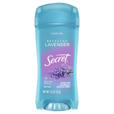 Secret Fresh Clear Gel and Deodorant for Women - Relaxing Refreshing Lavender - 2.6oz