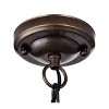 Chloe Lighting Milton Industrial-Style 1 Light Antique Gold Mini Pendant 12" Wide - 3 of 4
